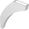 Ekena Millwork 3 1/2-in. W x 22-in. D x 30-in. H Thorton Architectural Grade PVC Knee Brace BRCP035X22X30THR - alternate 2